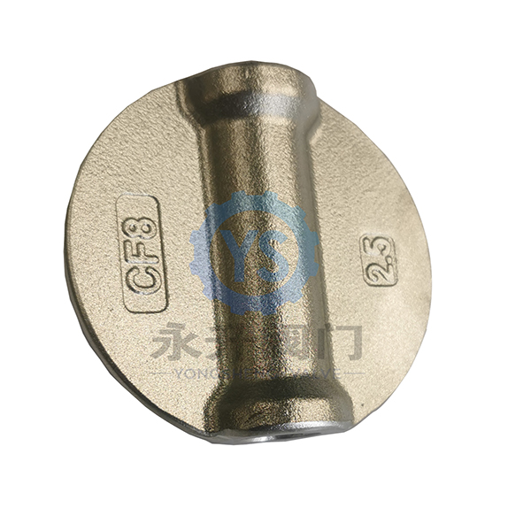 CF8M stainless steel valve disc for chemical process