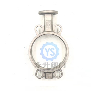 Wafer type stainless steel butterfly valve body casting CF8 CF8M